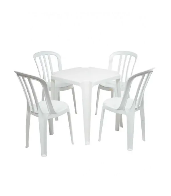 Jogo de Mesa e Cadeira Plástica